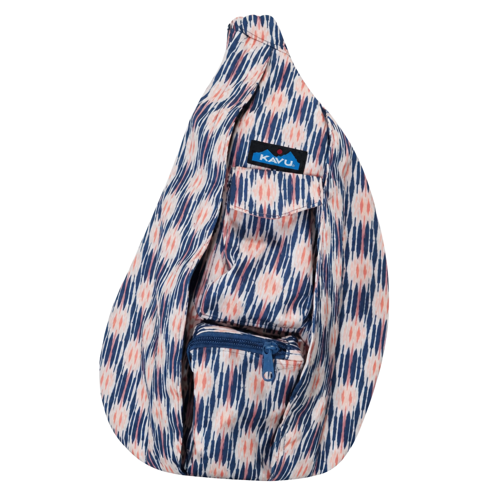 KAVU Rope Sling Bag River Ikat Crossbody Backpack 1