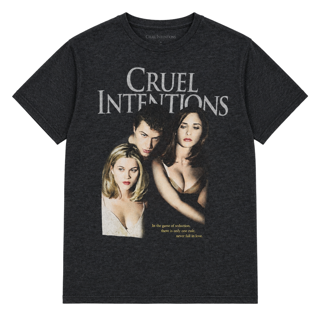 Columbia Pictures Cruel Intentions Movie T-Shirt Size M Grey 1