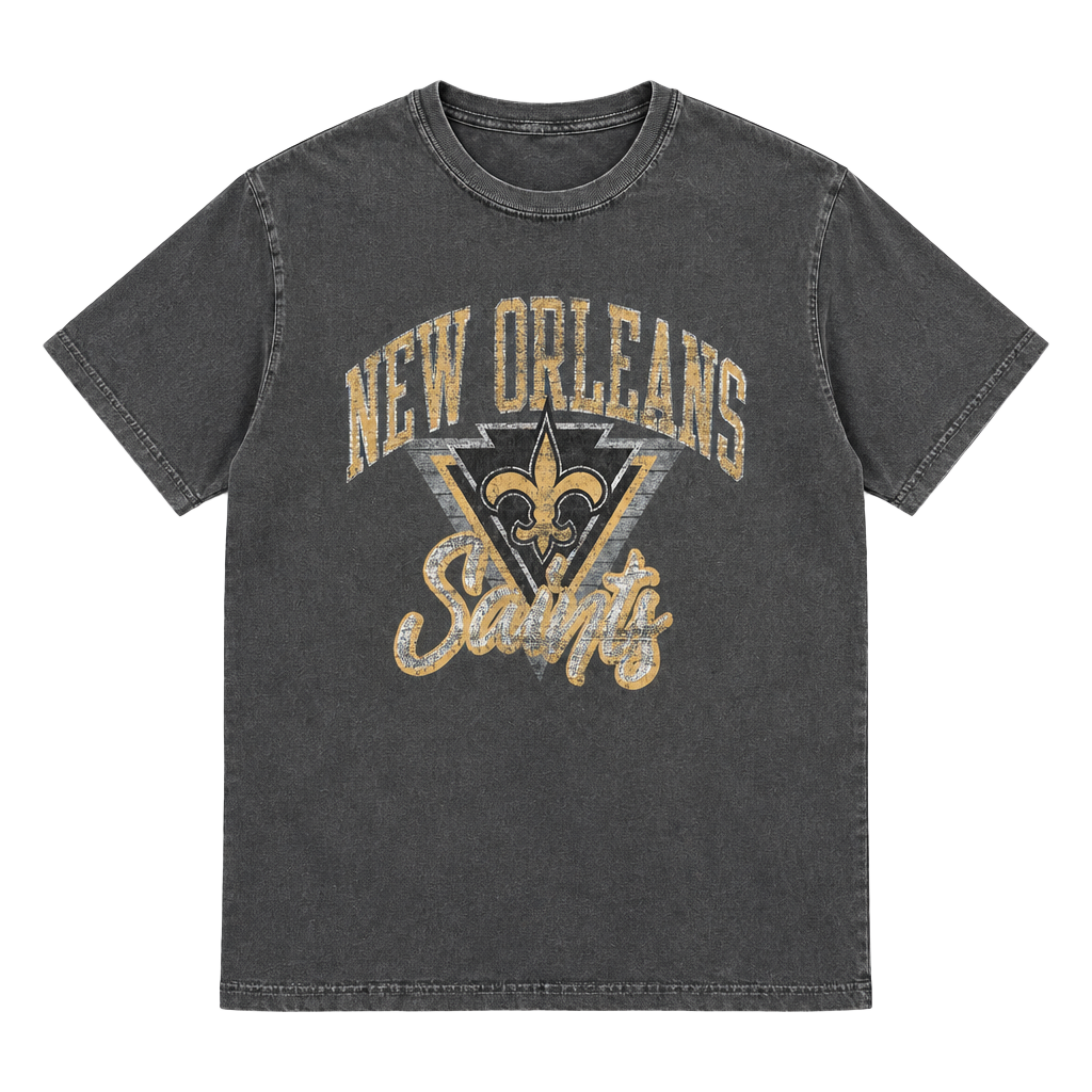 Fanatics Pro Line New Orleans Saints T-Shirt Size S Gray 1