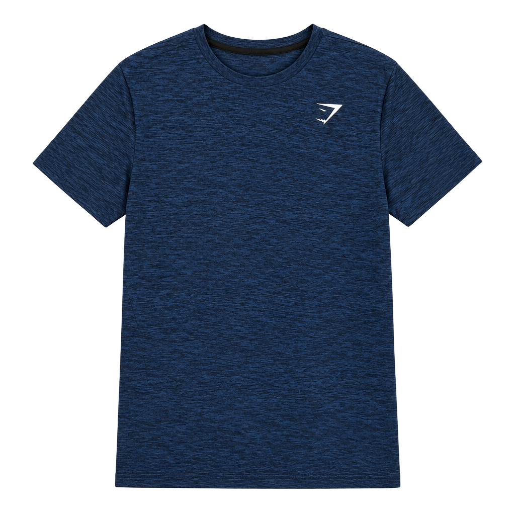 Gymshark Apex Seamless T-Shirt Blue Athletic Workout 1