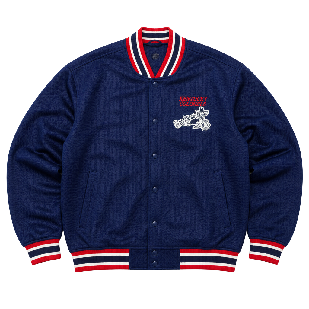 Hardwood Classics Kentucky Colonels NBA Throwback Bomber Jacket Size 3XL 1