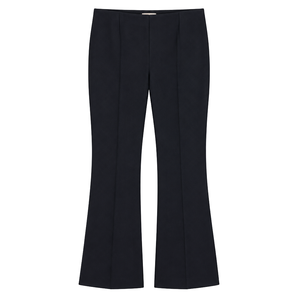Adam Lippes Black Ponte Pants AL508BN 1