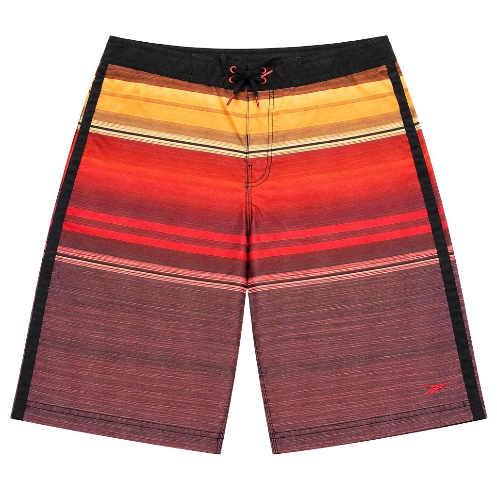 Speedo Swim Trunks Size S Multi-Color Striped Boardshorts 1