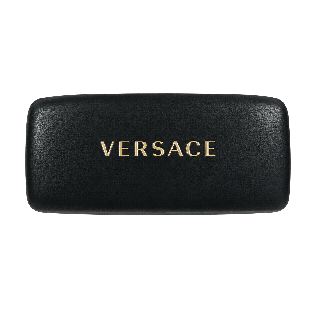 Versace Sunglasses Vintage Gold Frame Brown Lenses with Case 1