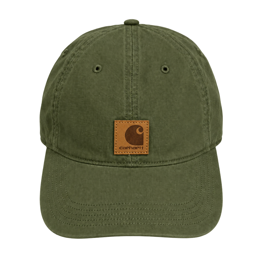 Carhartt Odessa Cap Green Cotton Canvas Adjustable Hat 1