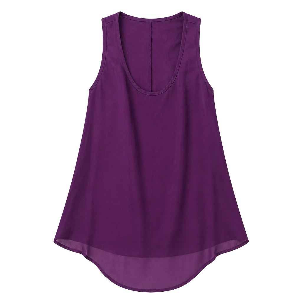 Oxford & Regent Purple Racerback Tank Top Size XS 1