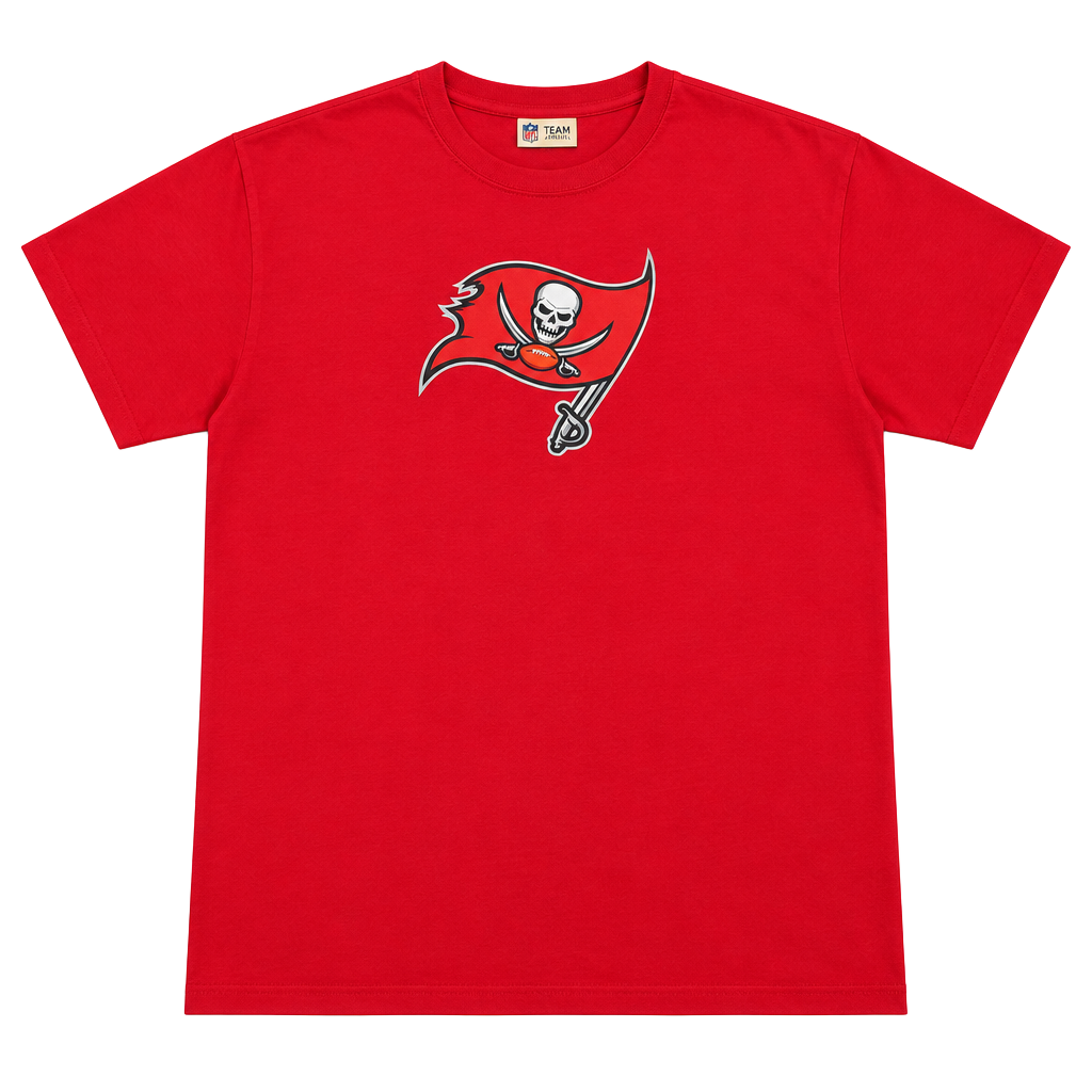 NFL Team Apparel Tampa Bay Buccaneers T-Shirt Size 3XL Red 1