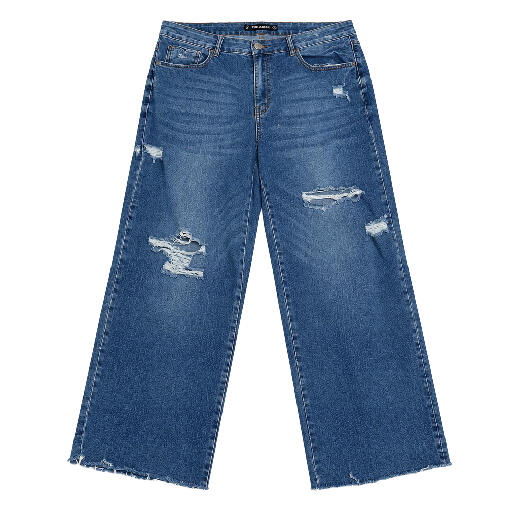 Dollhouse Distressed Straight Leg Jeans Size 18W 1