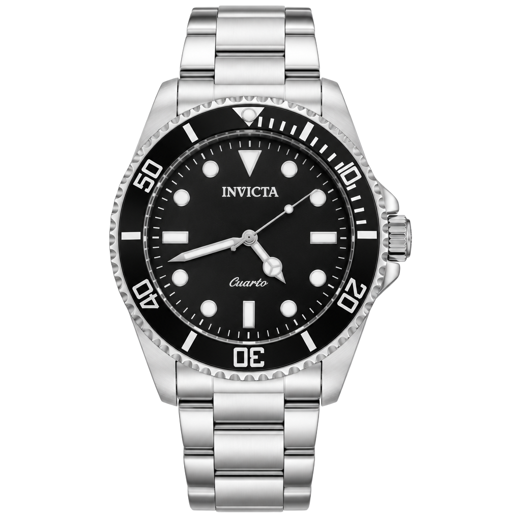 Invicta Pro Diver Quartz Black Dial Men's Watch 1
