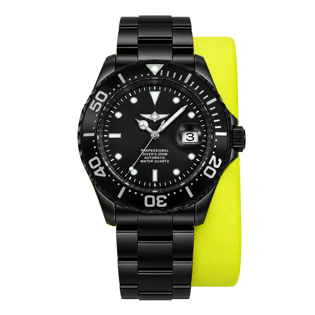 Invicta Pro Diver Quartz Black Dial Watch 1
