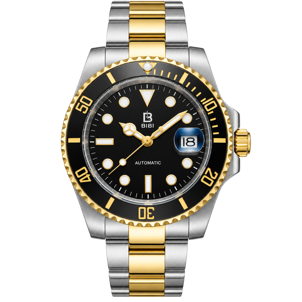 BIBI Automatic Pro Diver Stainless Steel 1