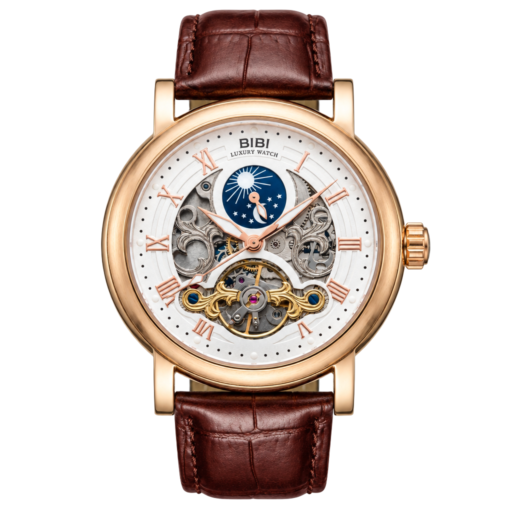 Bibi Luxury Swiss Automatic Tourbilon Watch 1