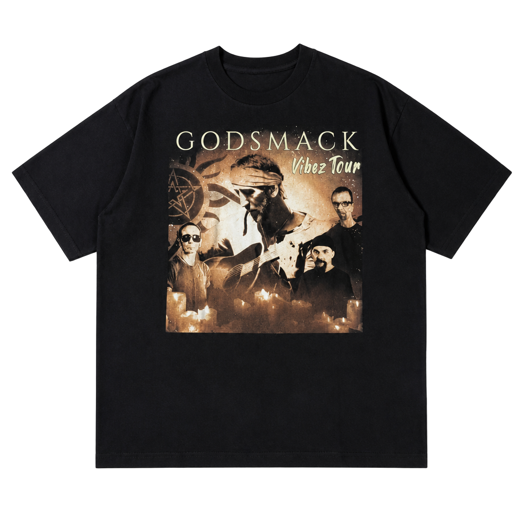 ๐ฅ Godsmack โVibez Tourโ 2024 Concert T-Shirt โ XL ๐ฅ
A must-have for any Godsmack fan! This official Vibez Tour 2024 t-shirt features an epic front graphic of the band and an all-dates tour print on the back. Perfect for collectors, rock fans 1