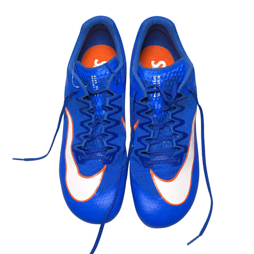Size 12 - Nike Zoom Rival Racer Blue Safety Orange for sale online 1