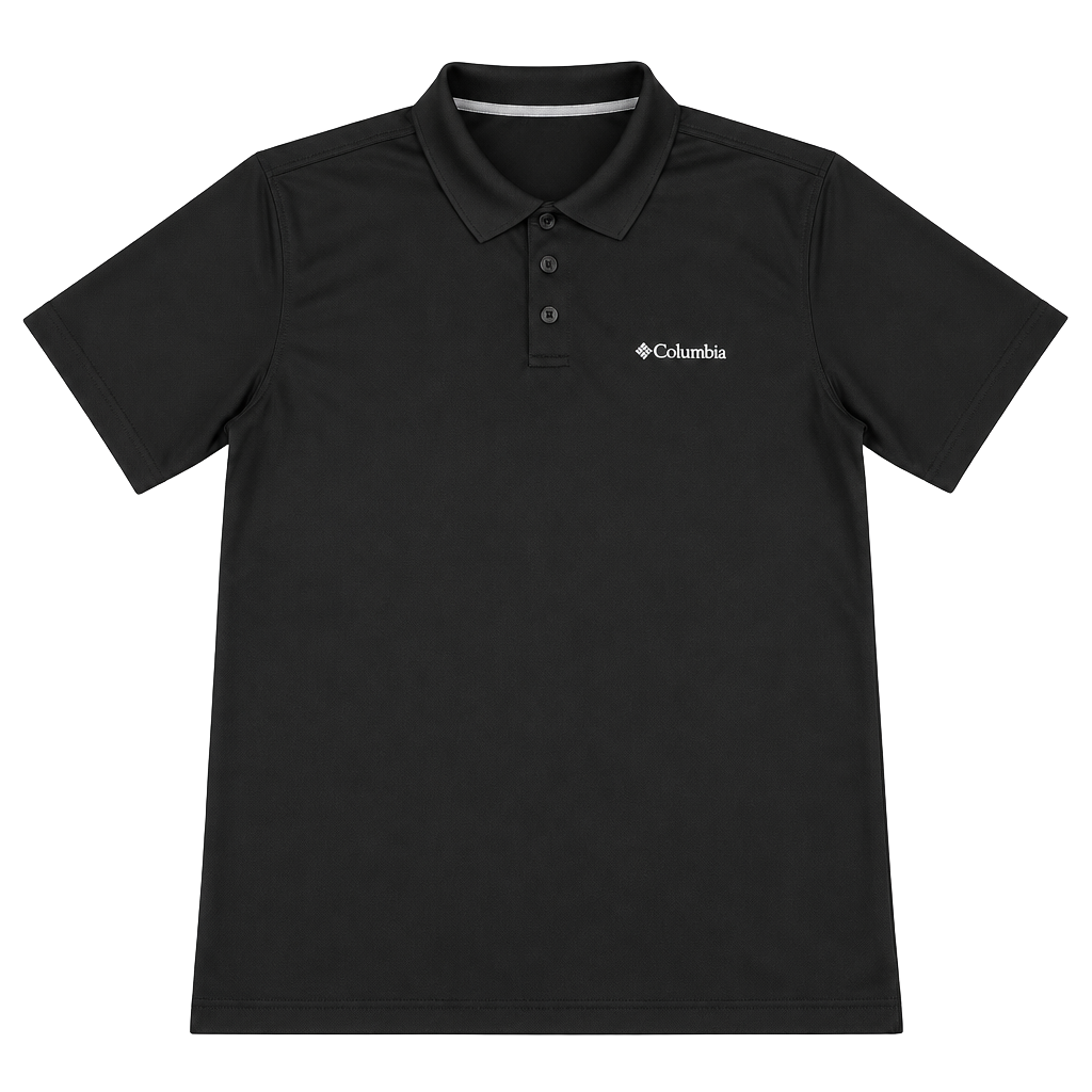 Columbia Omni-Shade Polo Shirt XL Black Sun Protection 1