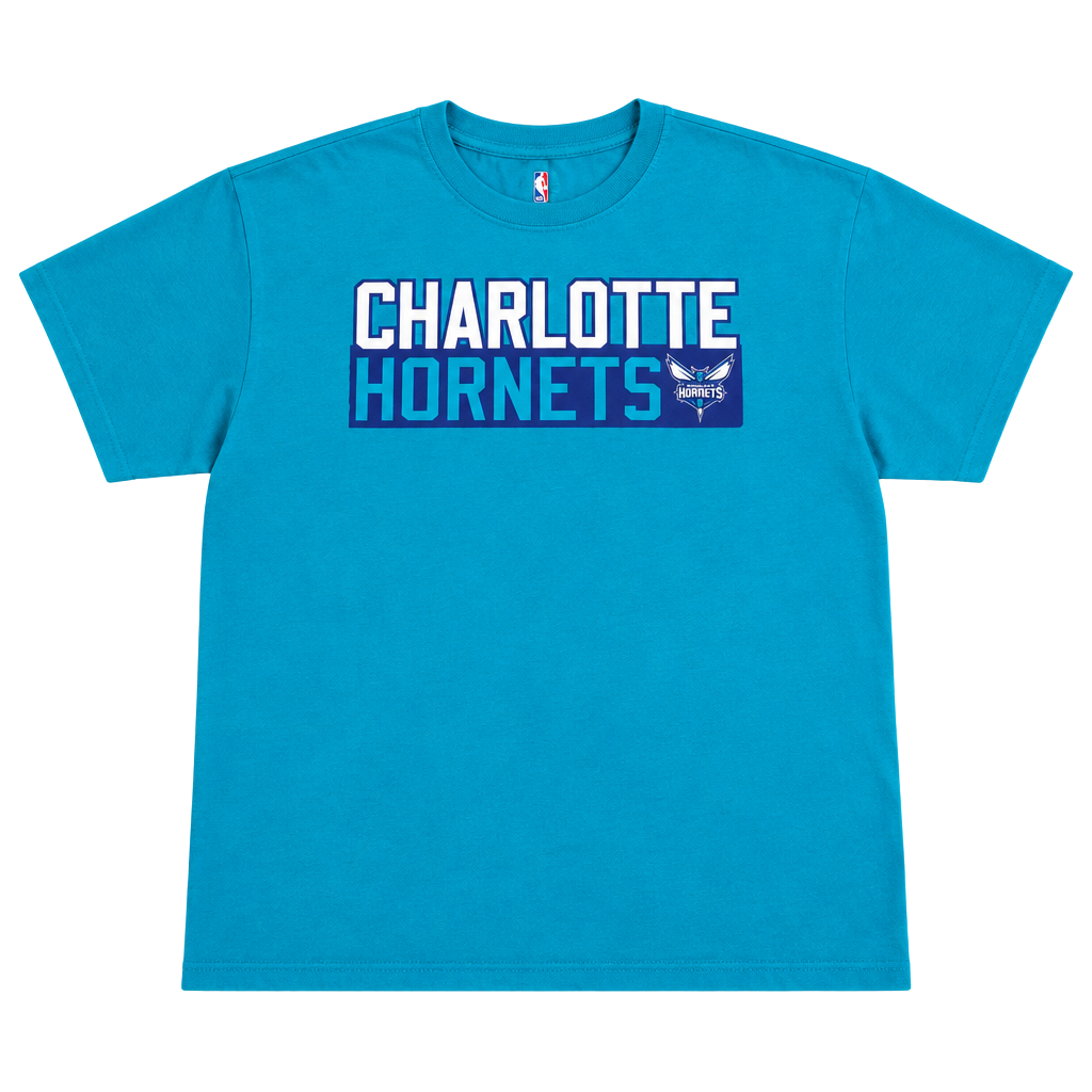 Majestic Charlotte Hornets Zeller 40 T-Shirt Size XL Blue NBA 1