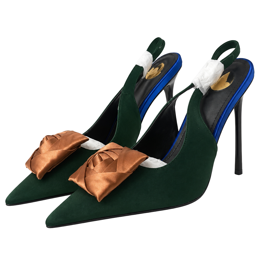 Womens Pointed Toe Slingbacks Sandals Runway Occident Nightclub Party Shoes Sexy 1