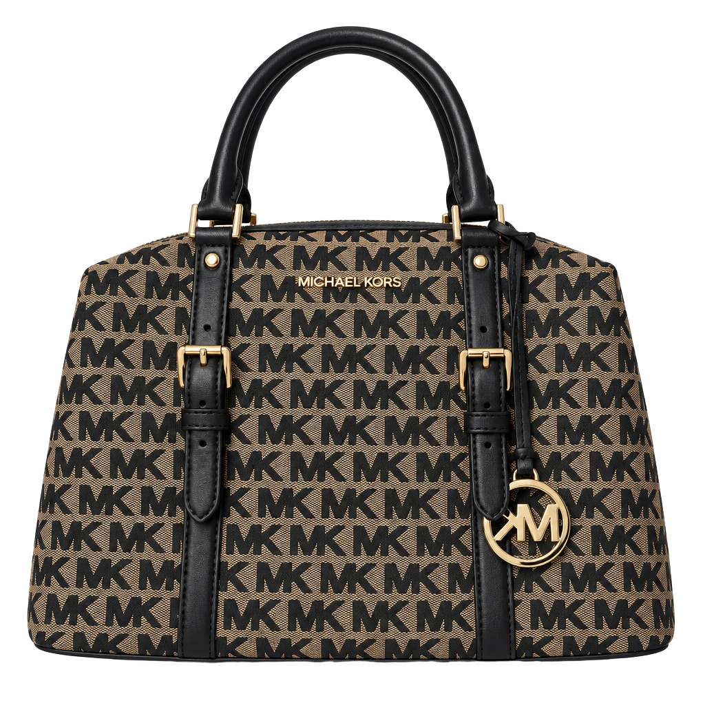 NWT AUTHENTIC MICHAEL KORS GINGER LARGE DUFFLE SATCHELHANDBAG PURSE 1