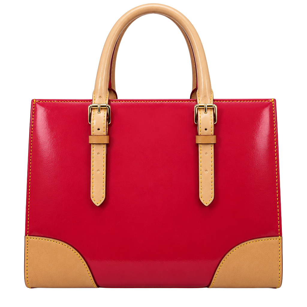 Dooney & Bourke Janine Satchel LF026RD Red 1