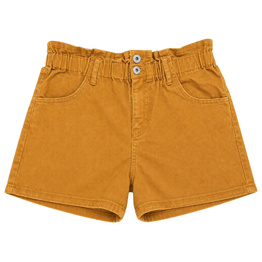 Wild Fable Paperbag Jean Shorts Size XL Rust Orange 1