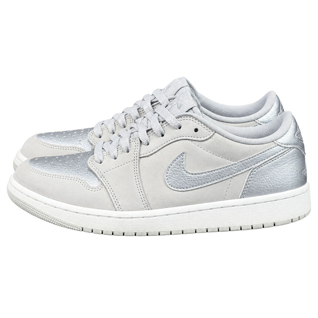Nike Air Jordan 1 Retro Low OG Size 12 Metallic Silver 1