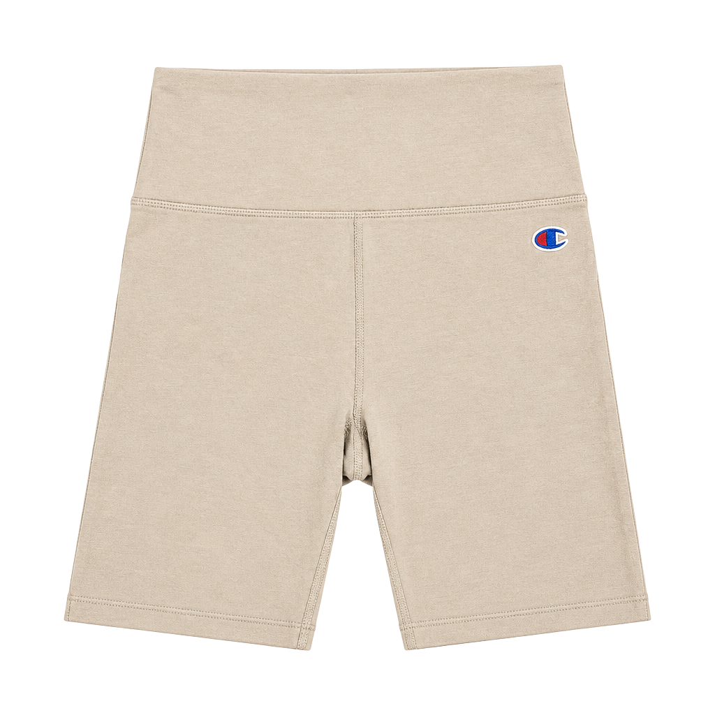 Champion Biker Shorts Size Small Beige Athletic 1