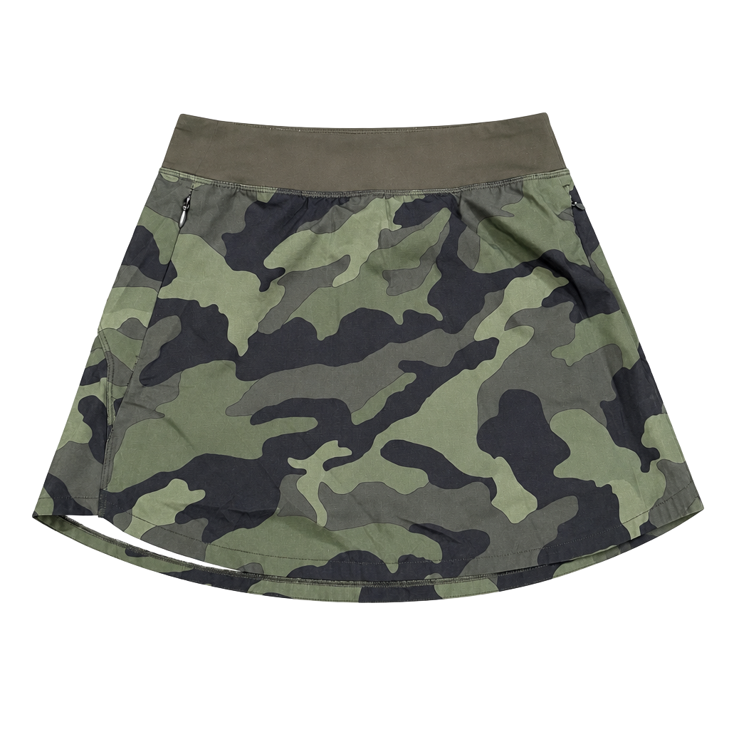 Old Navy StretchTech Skort Size XS Green Camo Active Skirt 1