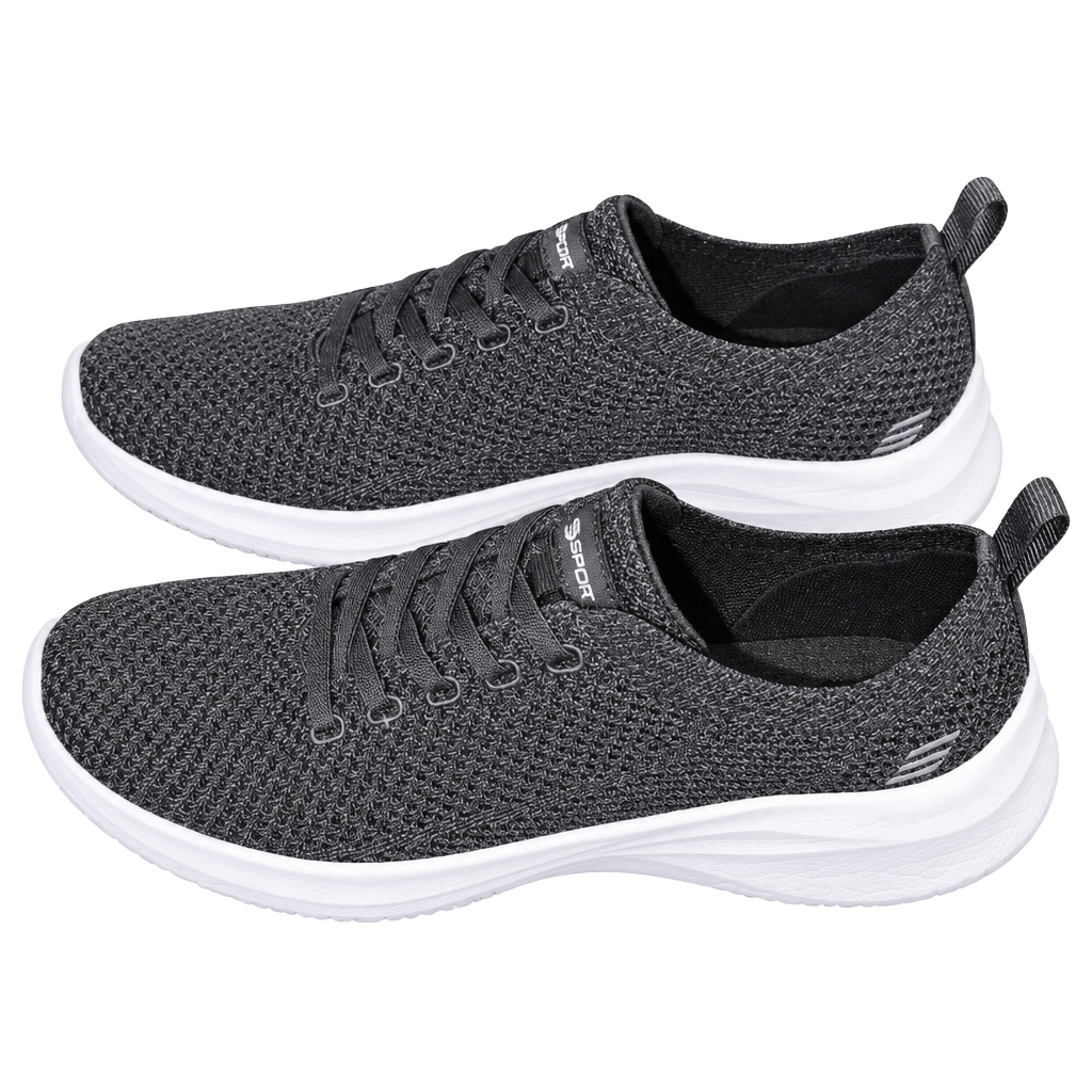 S Sport By Skechers Resse 2.0 Size 10 Black Sneakers 1