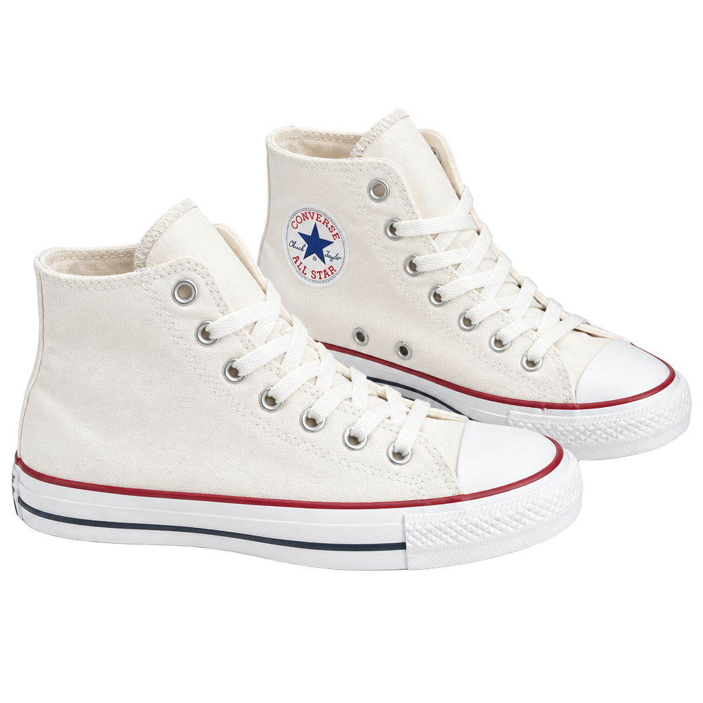 Converse Chuck Taylor All Star Hi Optical White Canvas Sneakers Women’s 10 NIB 1