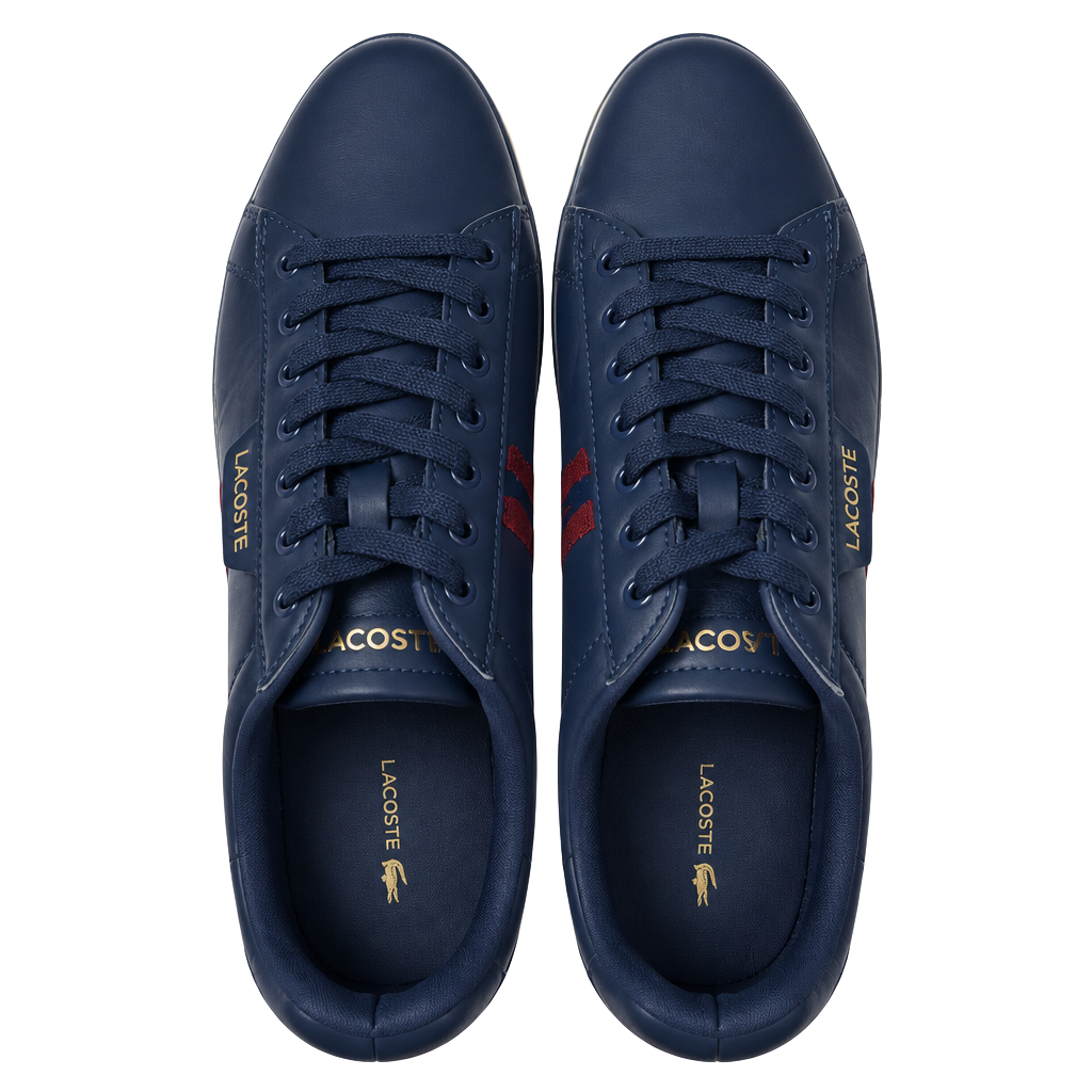Lacoste Carnaby Evo 419 3 SMA Size 11 Blue Leather Sneakers 1