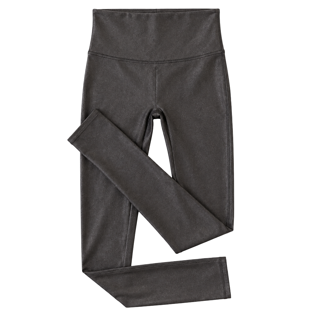 Spanx Faux Leather Leggings Size M Petite Black 1