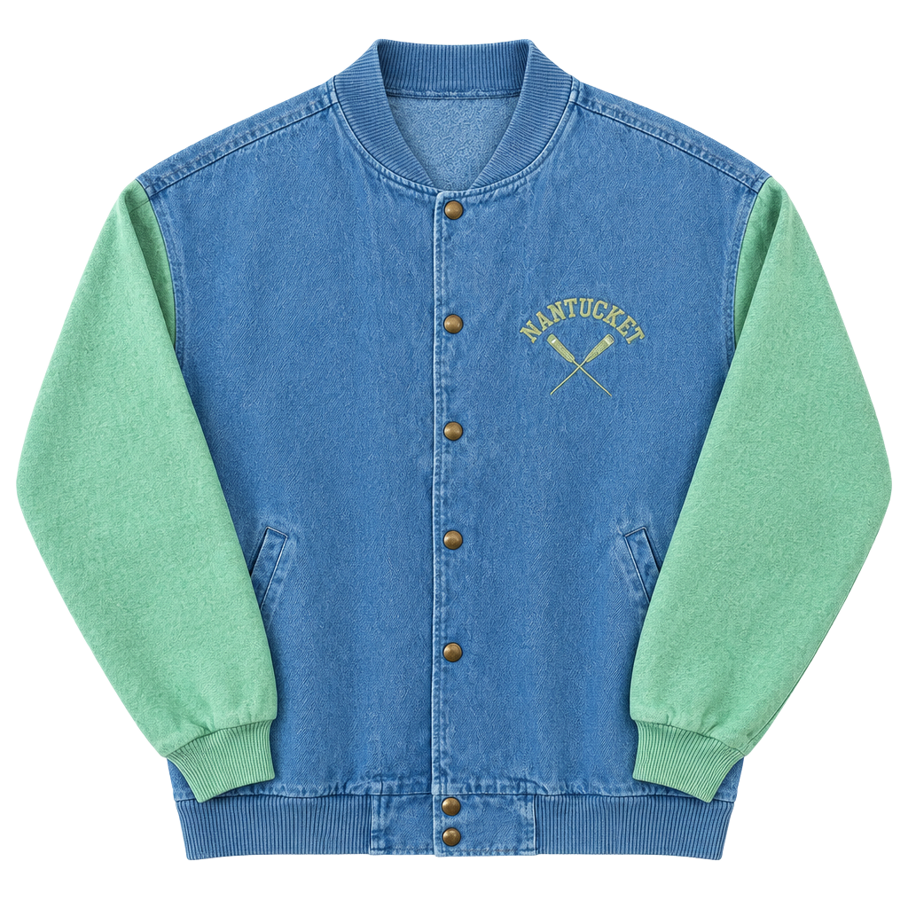 VTG Breezin Up Nantucket Jacket Size 2 Made in USA Colorblock Coastal Preppy 1