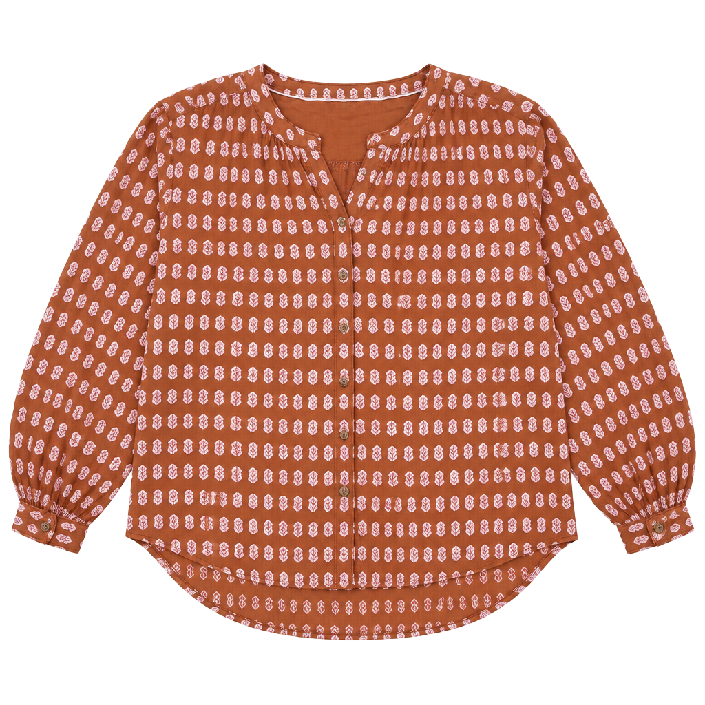 Pilcro And The Letterpress Tavi Textured Blouse Size S 1