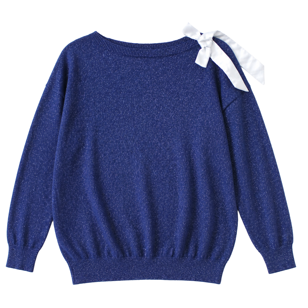 LAUREN CONRAD - WOMEN - SWEATER - EVENING BLUE - SIZE MEDIUM (AC-28-194) 1