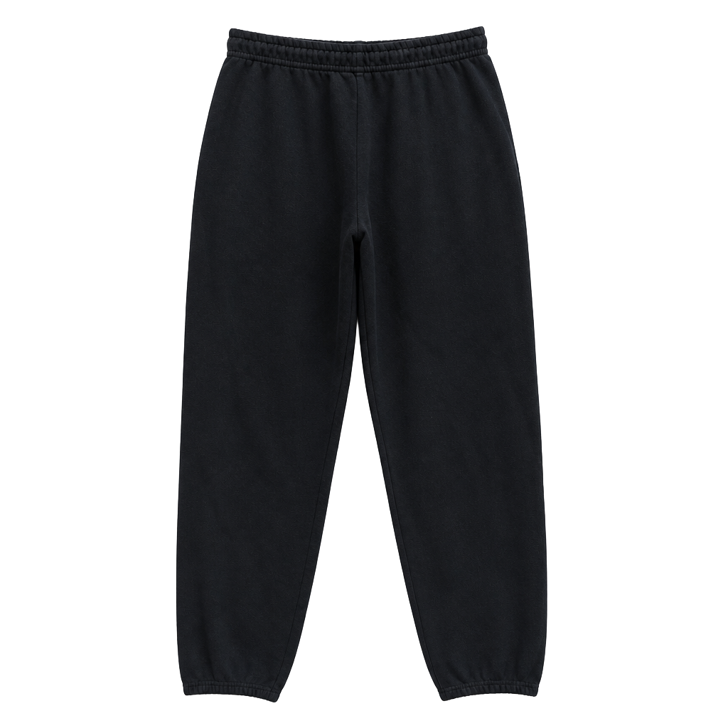Athletic Works Men's Black Fleece Sweatpants Size Small 28-30 1