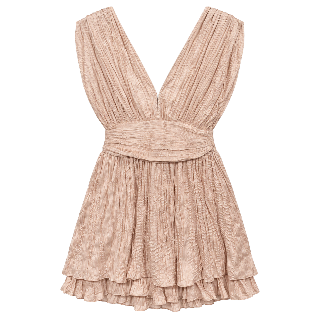 NWT Womens Free People Beige Cream Dress 1