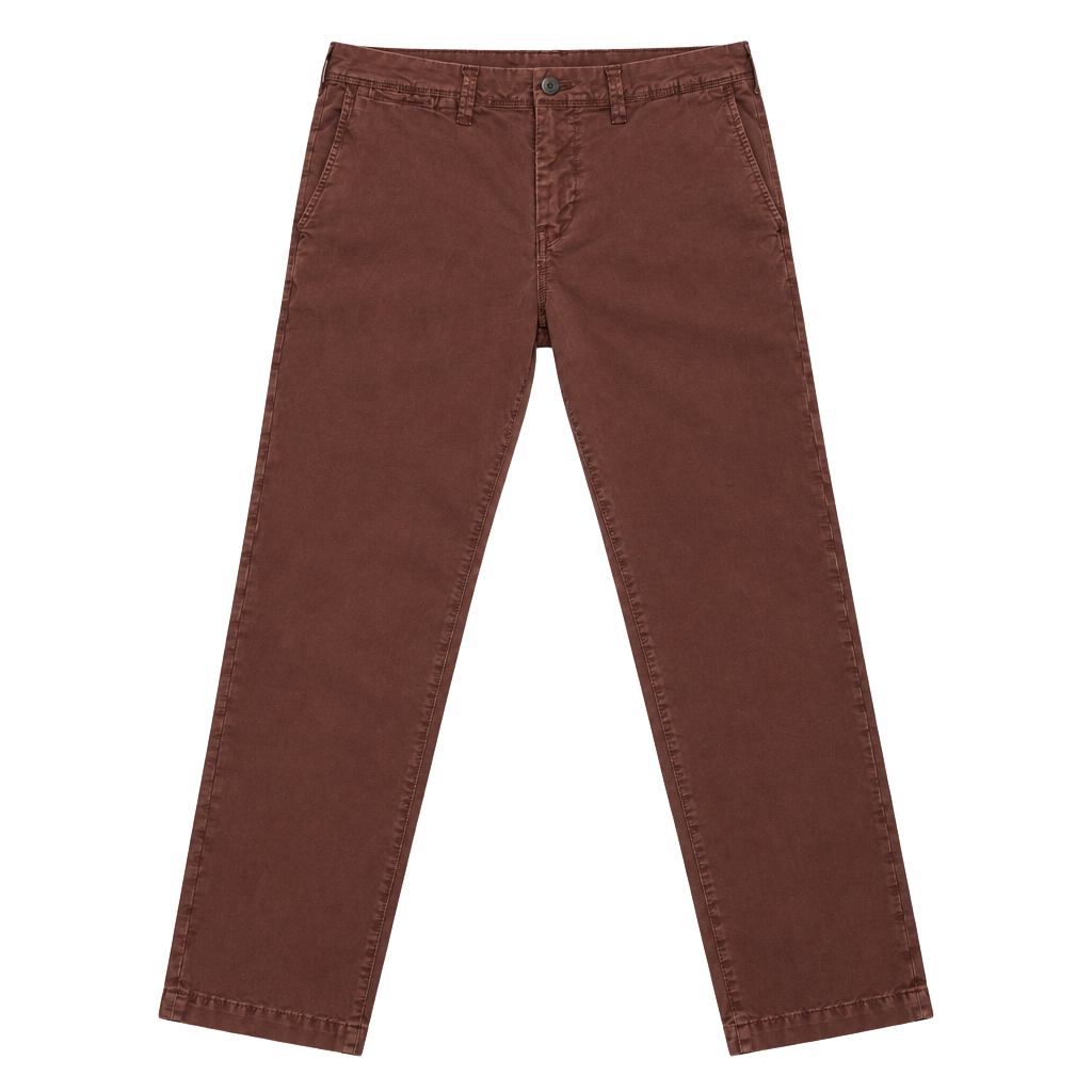 American Eagle Outfitters Chino Pants Burgundy Cotton 1