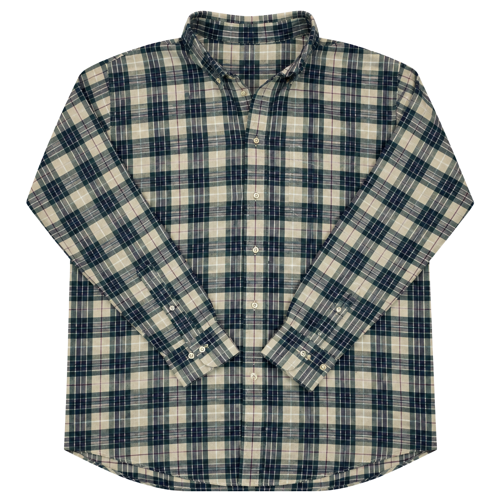 Brooks Brothers Madison Plaid Button Down Shirt Size L 1