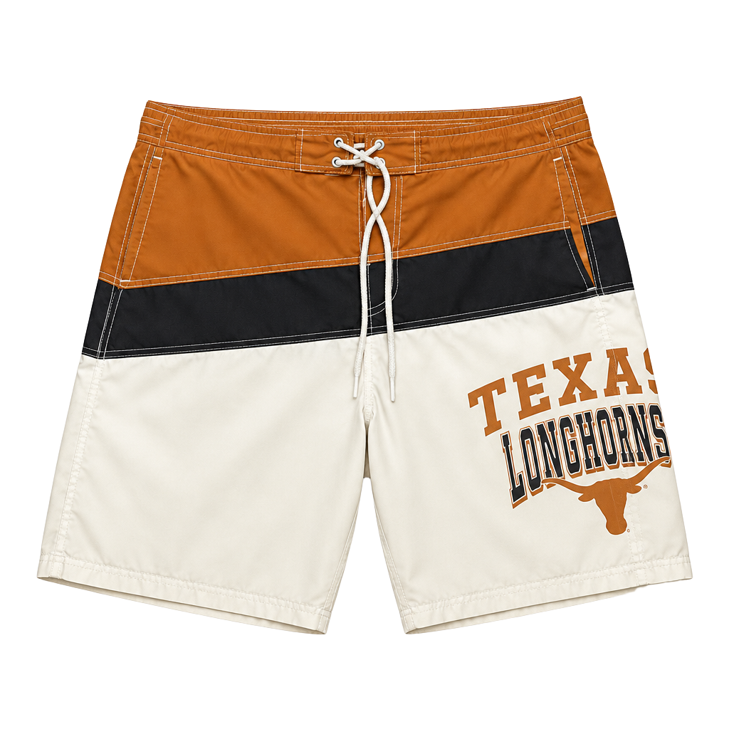 G-III Sports by Carl Banks Texas Longhorns Swim Trunks 1