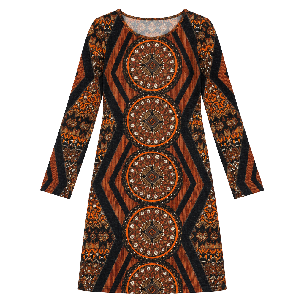 Aryeh Walk on Lake Mary Dress Size L Orange 1