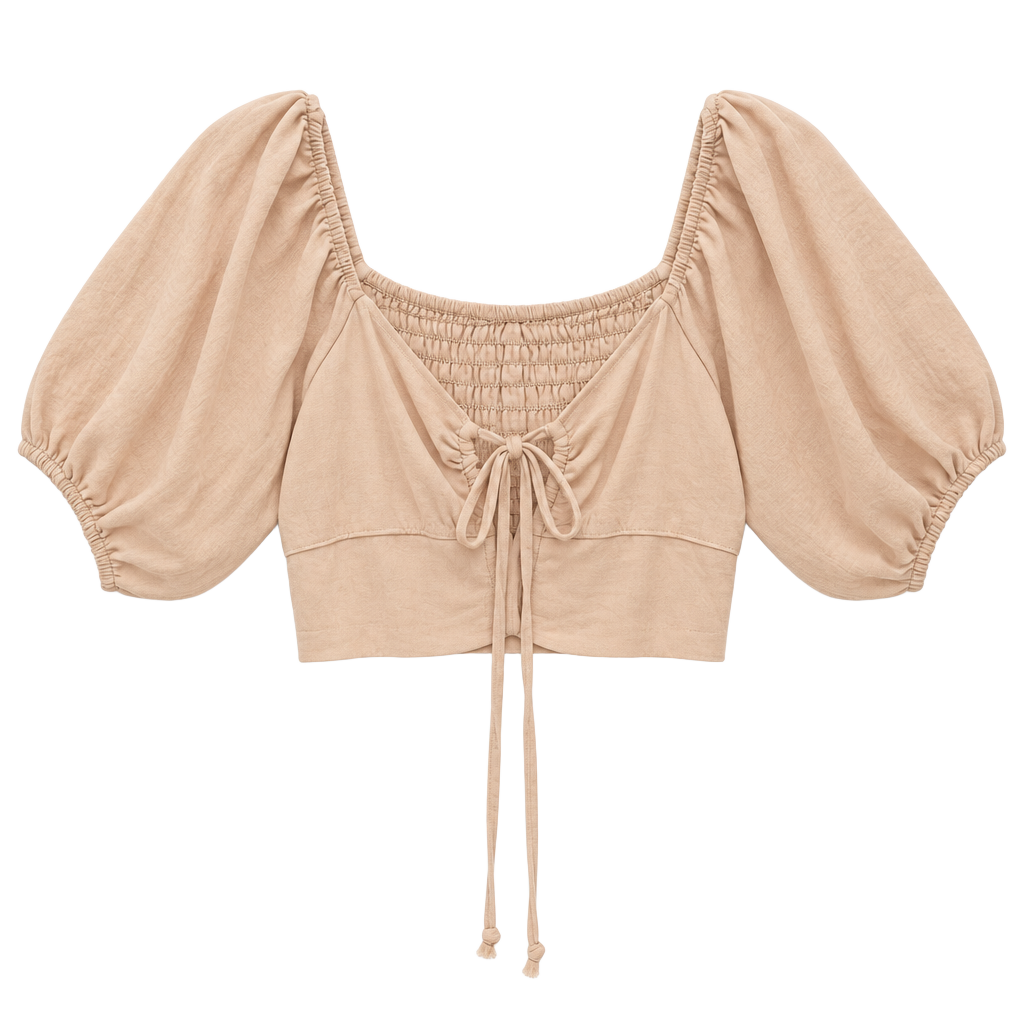 Wild Fable Beige Crop Top Size M 1