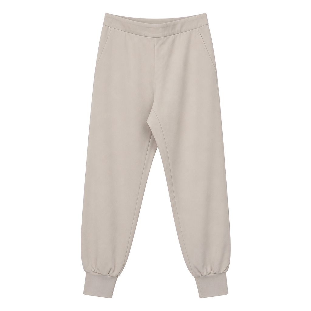 Express Women's High-Rise Elastic Waist Cuffed Jogger Pants 1