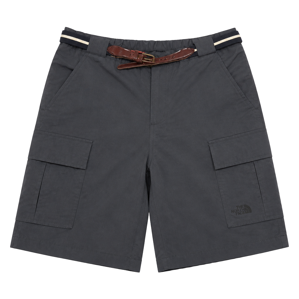 The North Face Men's Grey Cargo Shorts Size Small 1