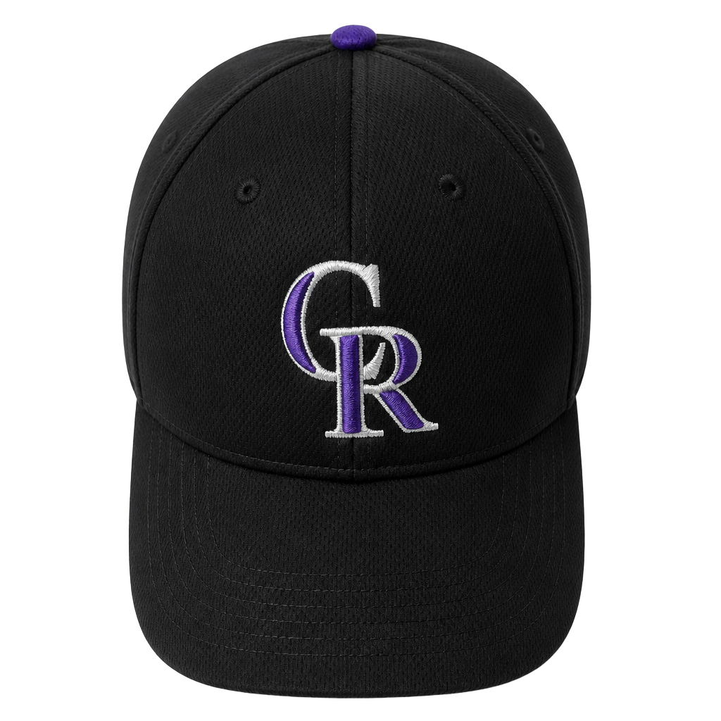 Colorado Rockies Hat Cap Adjustable 1