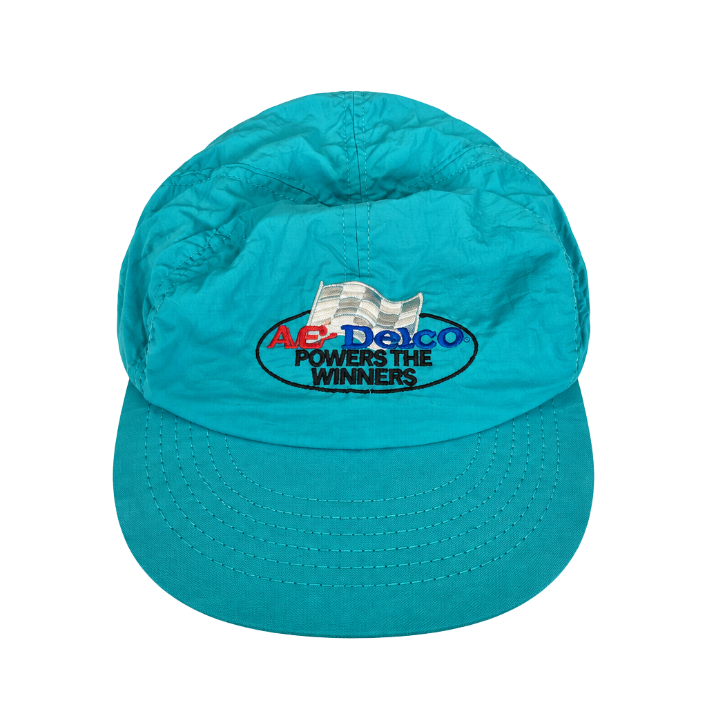 AC-Delco Powers The Winners Snapback Hat Cap Teal Vintage 1