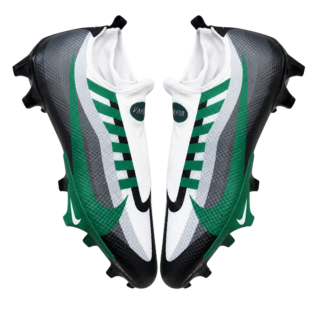 Nike Vapor Edge Pro 360 Size 10 Black Pine Green Football Cleats 1