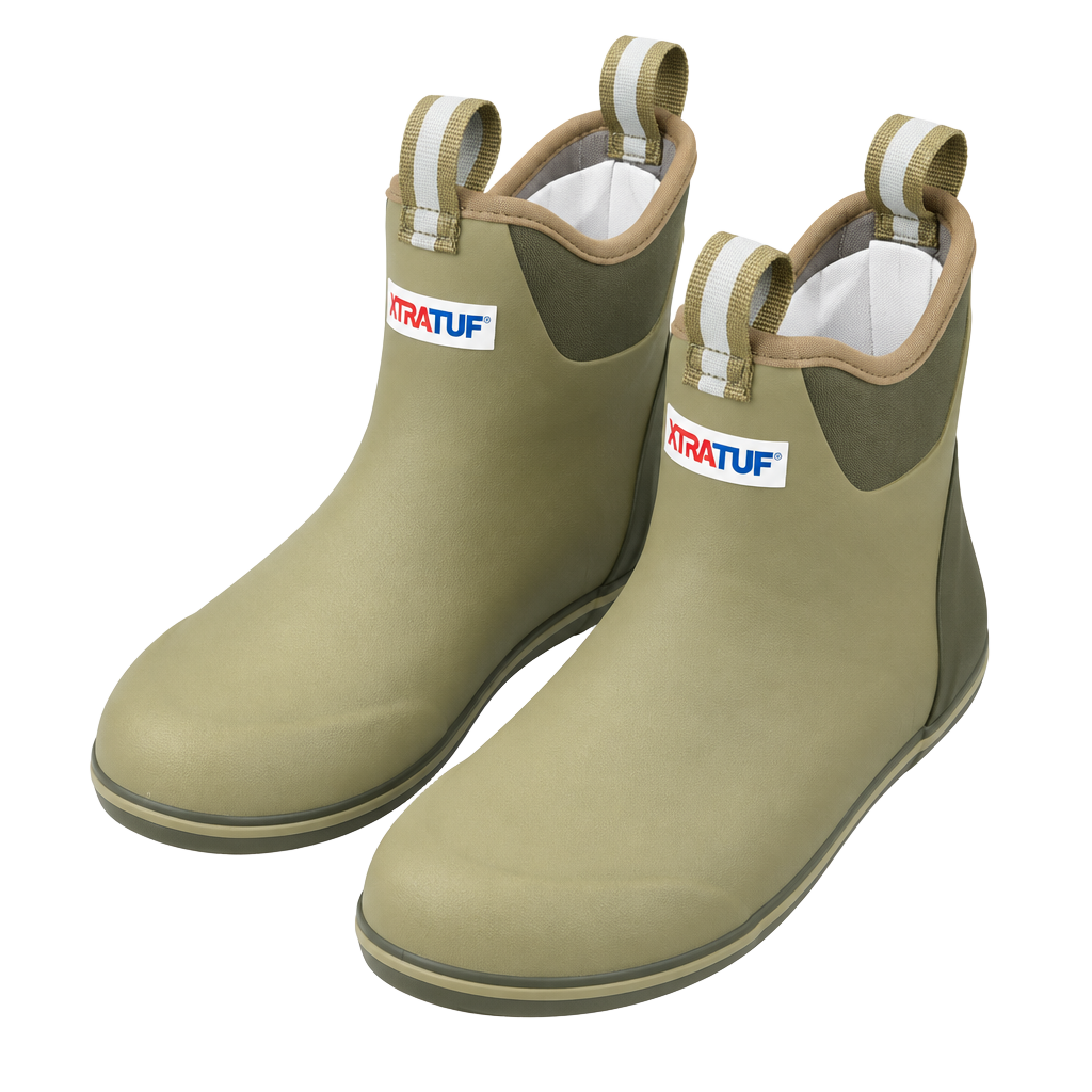 8M - XTRATUF Ankle Deck Boot Earth Brown 1