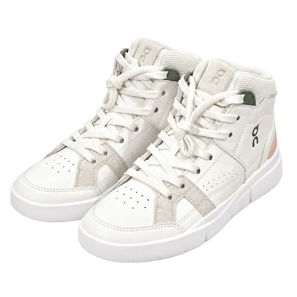 5.5W - On The Roger Clubhouse Mid White Rose Sneakers 1
