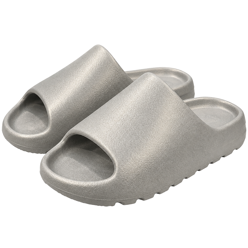 9M - Adidas Yeezy Slide ‘slate grey' Foam Sandals - no box. 1