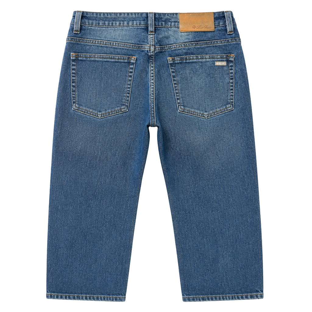 Loro Piana Kurashiki Denim Jeans 36 Blue 5 Pocket Quarona 1
